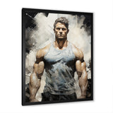 Bodybuilding The Chiseled Physique - Aerobic & Bodybuilding Canvas Wall Art