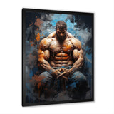 Bodybuilding The Power - Aerobic & Bodybuilding Canvas Wall Art