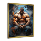 Bodybuilding The Power - Aerobic & Bodybuilding Canvas Wall Art