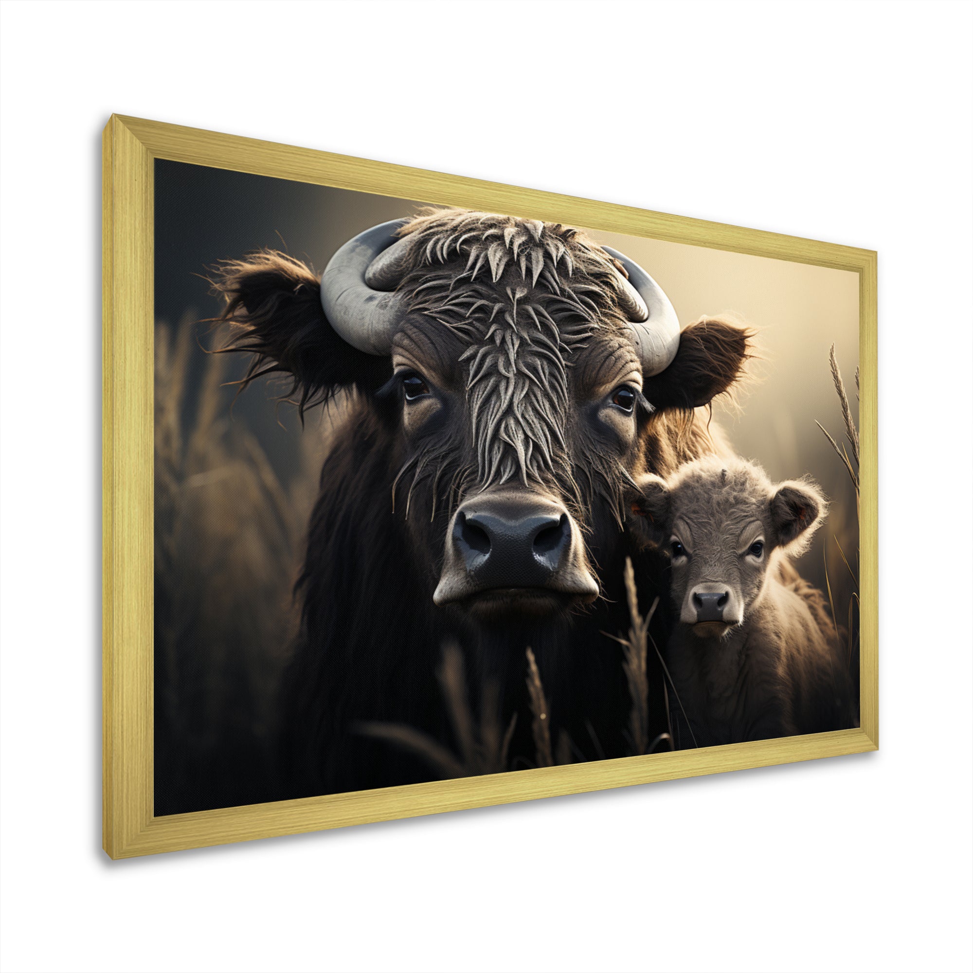 Brown Buffalo Gentle Guardians - Buffalo Wall Decor