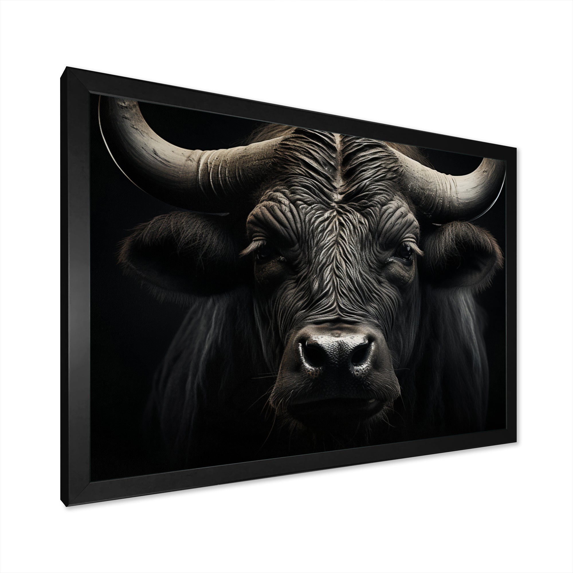 Black White Buffalo Whispers Of Wisdom - Buffalo Wall Decor