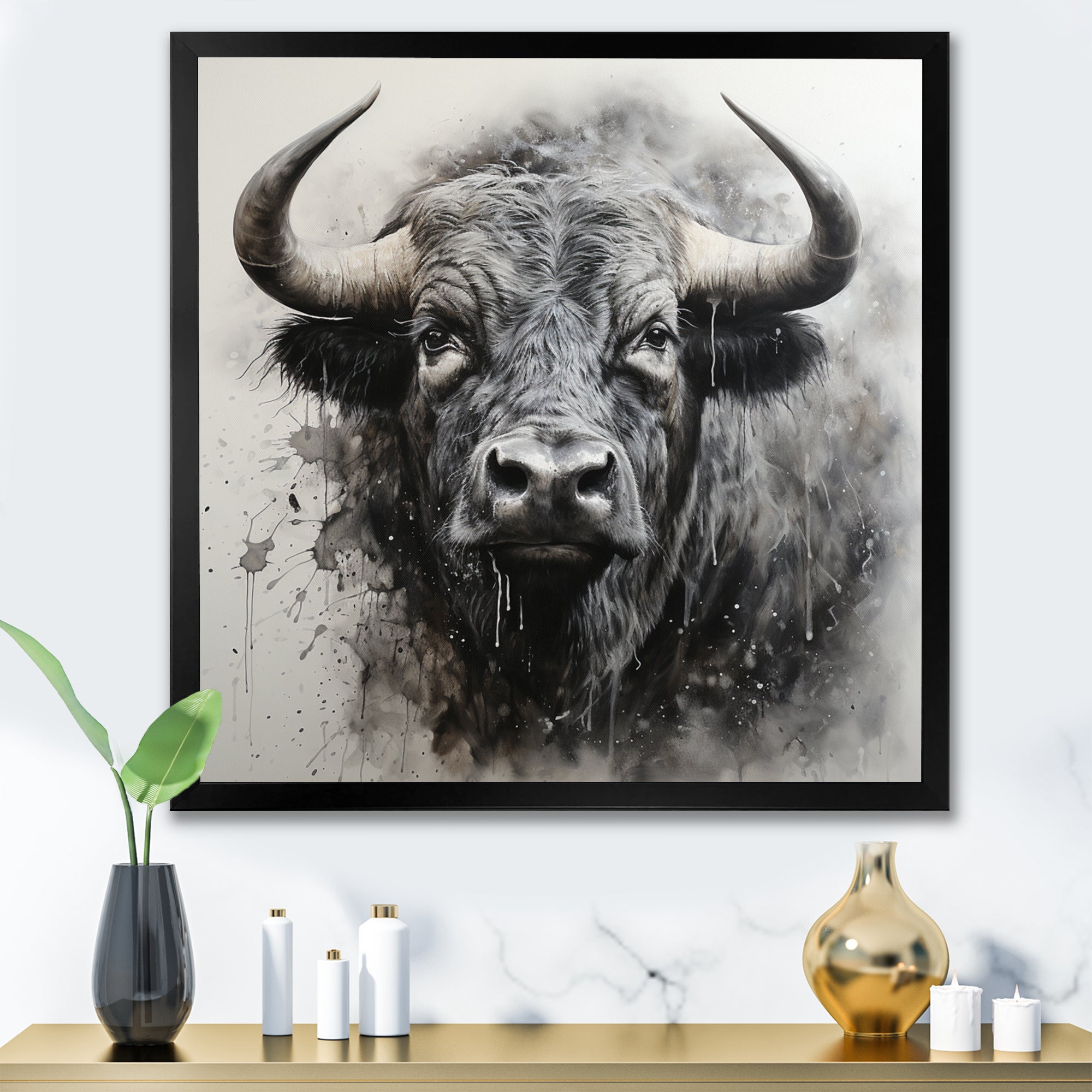 Grey Buffalo Whispers Of Wisdom - Buffalo Wall Decor