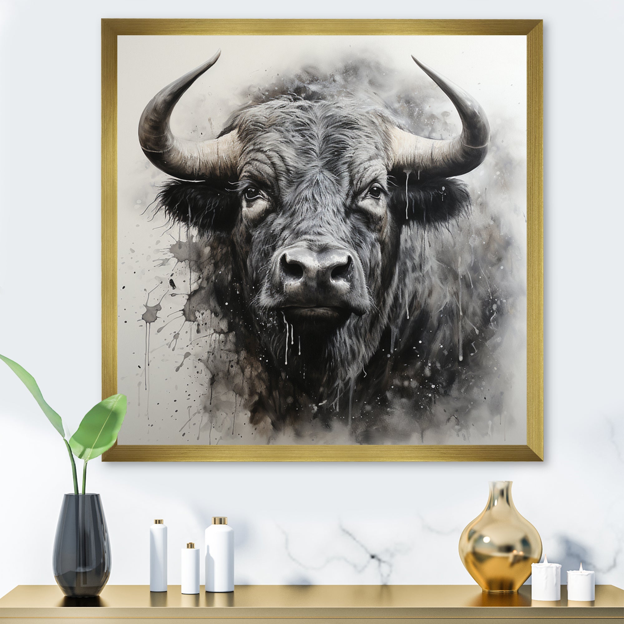 Grey Buffalo Whispers Of Wisdom - Buffalo Wall Decor