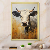 Cow Bovine Brilliance - Cow Living Room Wall Art