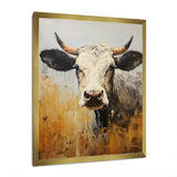 Cow Bovine Brilliance - Cow Living Room Wall Art