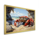 Crabs Corner - Crab Canvas Wall Art