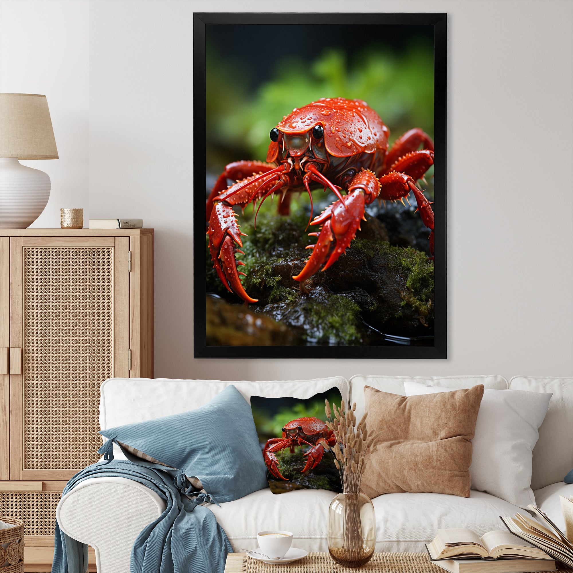 Crayfish Creek Dweller - Crayfish Wall Art Prints