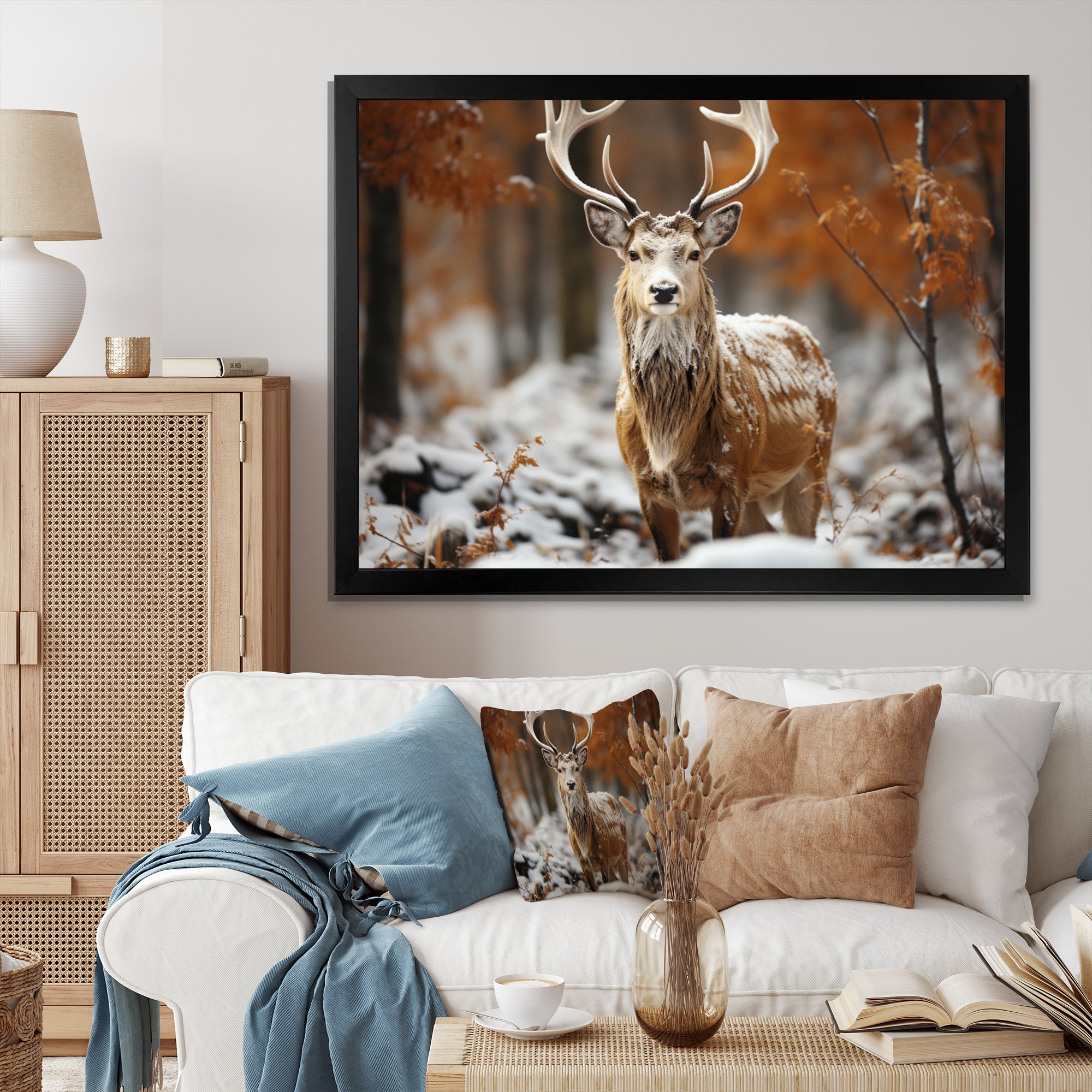 Deer Graceful Deer - Deer Wall Art Prints