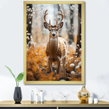 Deer Graceful Elegance - Deer Wall Art Prints