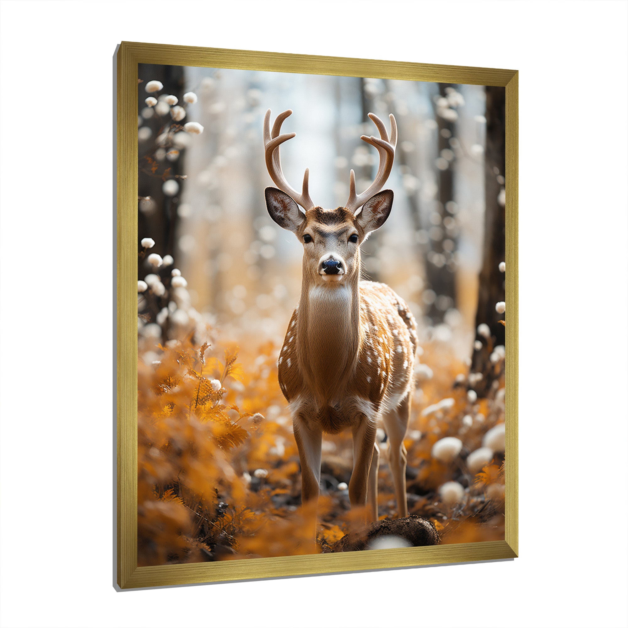 Deer Graceful Elegance - Deer Wall Art Prints