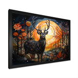 Deer Mystic Mosaic - Deer Home Decor Art