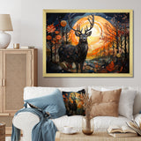 Deer Mystic Mosaic - Deer Home Decor Art