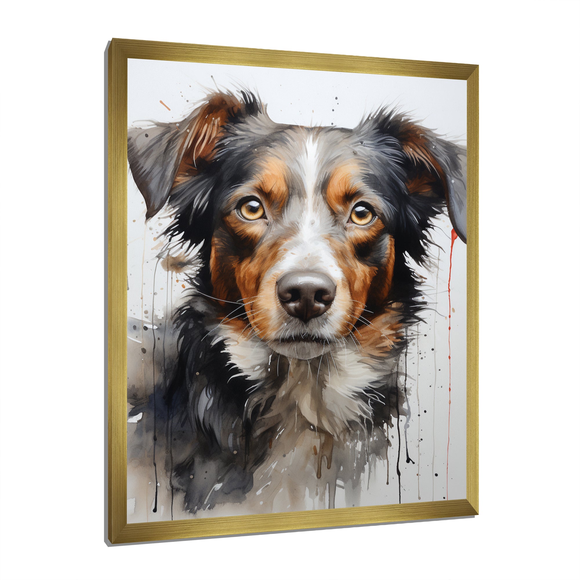 Dog Inquisitive Canine - Dog Wall Decor