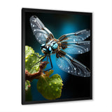 Teal Dragonfly Insects Flight - Dragonfly Wall Decor