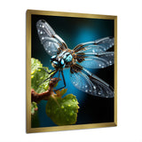 Teal Dragonfly Insects Flight - Dragonfly Wall Decor