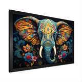 Teal Elephant Legacy - Teal Elephant Wall Art