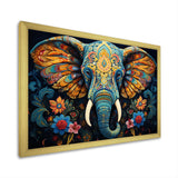 Teal Elephant Legacy - Teal Elephant Wall Art