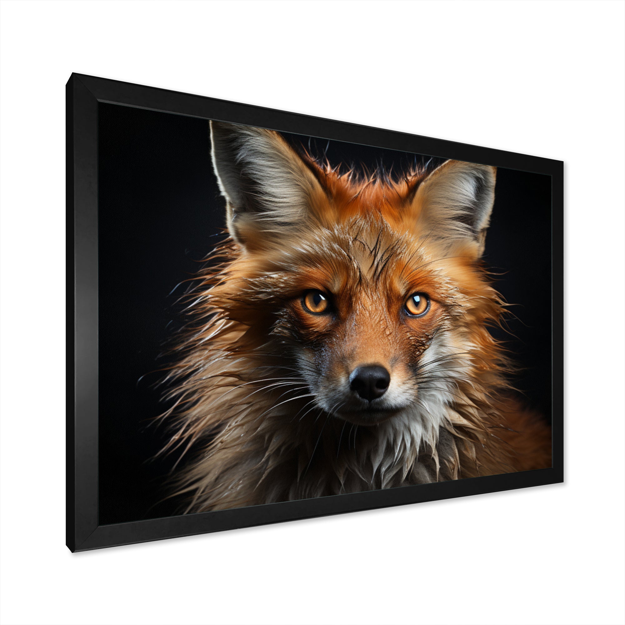 Fox Portrait Photo - Fox Wall Art Prints