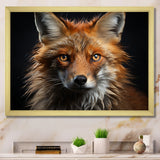 Fox Portrait Photo - Fox Wall Art Prints
