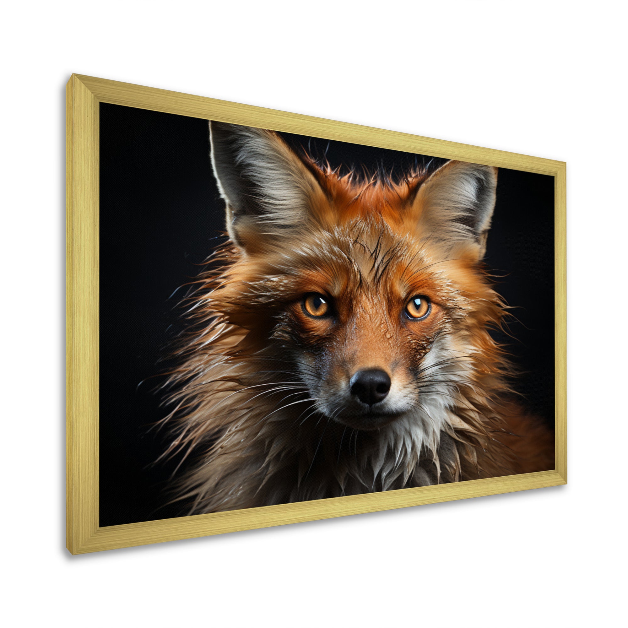 Fox Portrait Photo - Fox Wall Art Prints