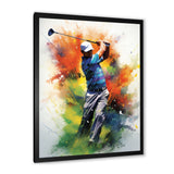 Golf Dynamic Drives I - Golf Canvas Wall Art