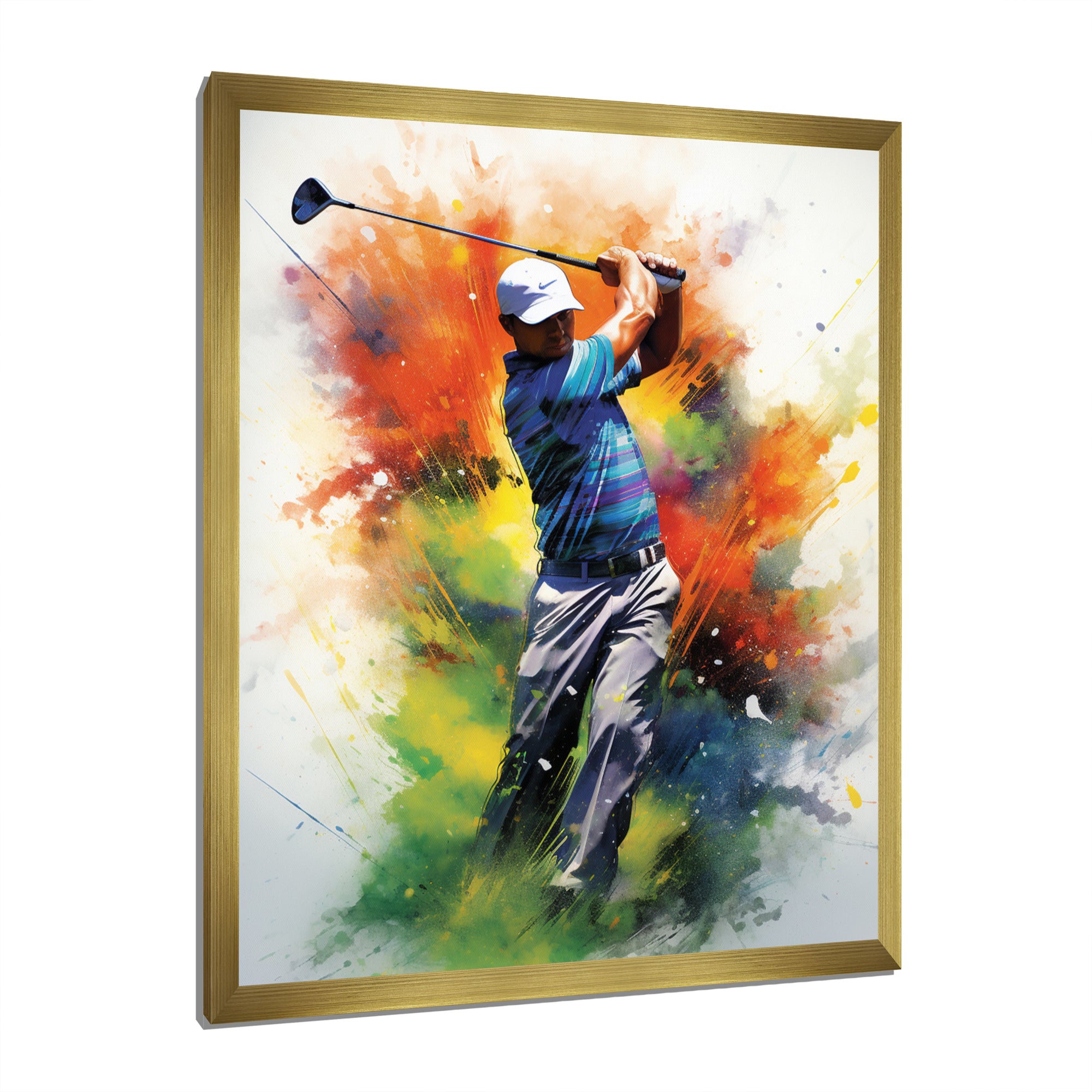 Golf Dynamic Drives I - Golf Canvas Wall Art