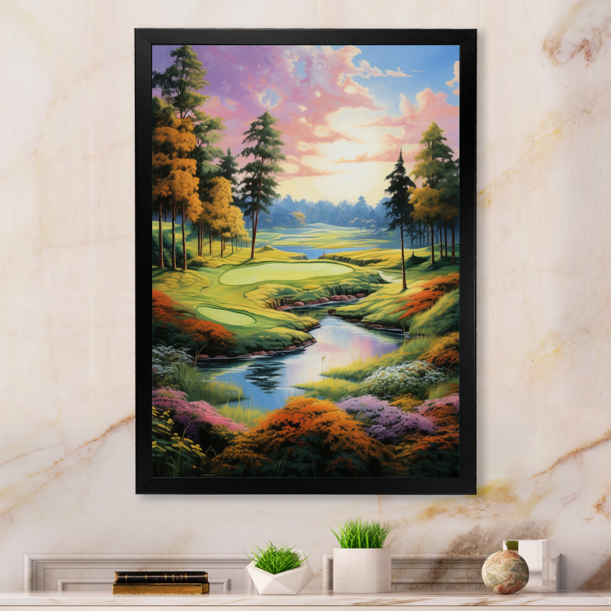 Golf Enchanted Greens - Golf Canvas Wall Art