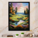 Golf Enchanted Greens - Golf Canvas Wall Art