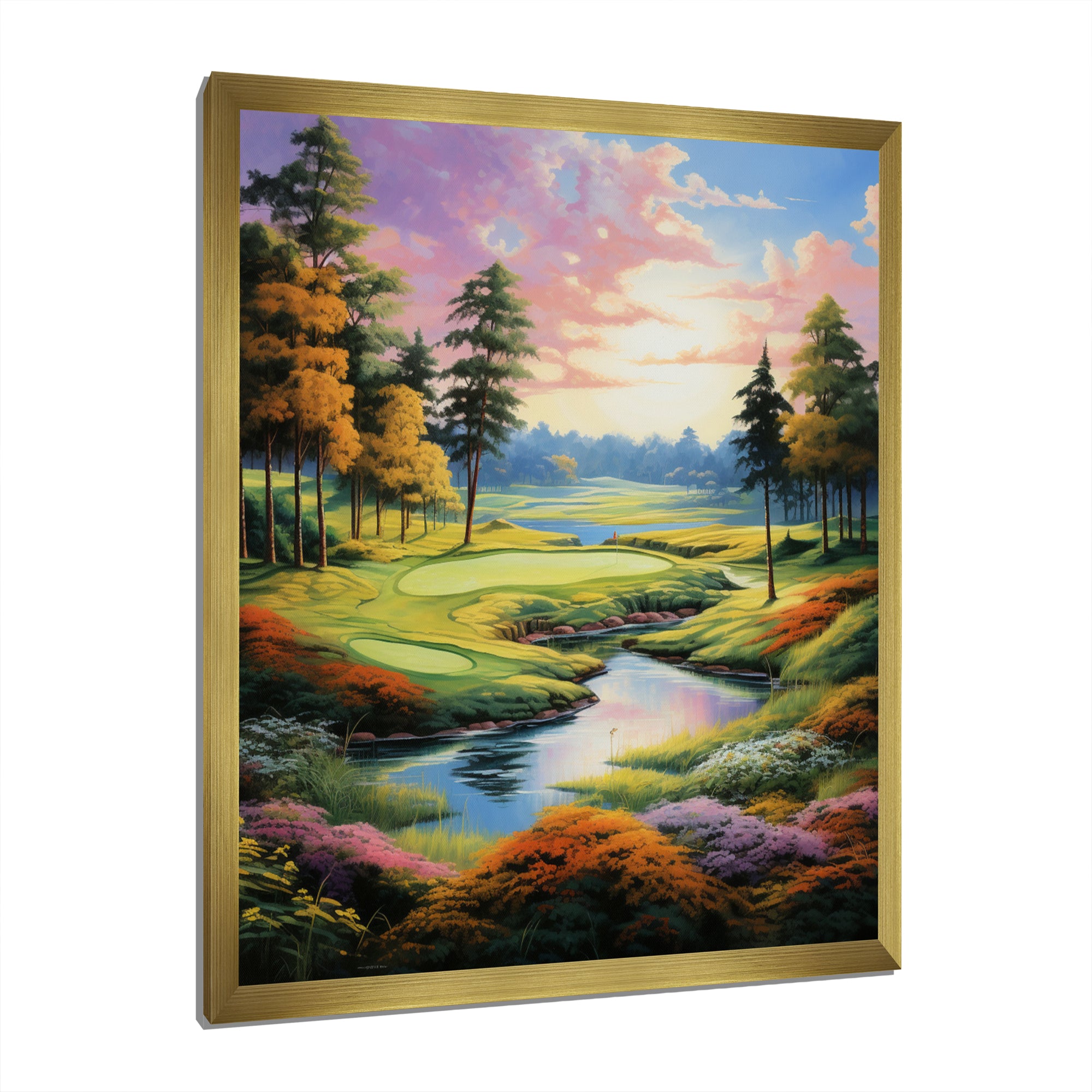 Golf Enchanted Greens - Golf Canvas Wall Art