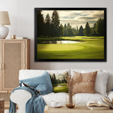 Golf Fairway Serenity - Golf Canvas Wall Art