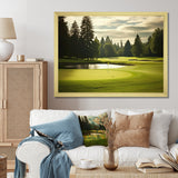 Golf Fairway Serenity - Golf Canvas Wall Art