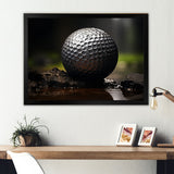 Golfers Focus - Golf Canvas Wall Art