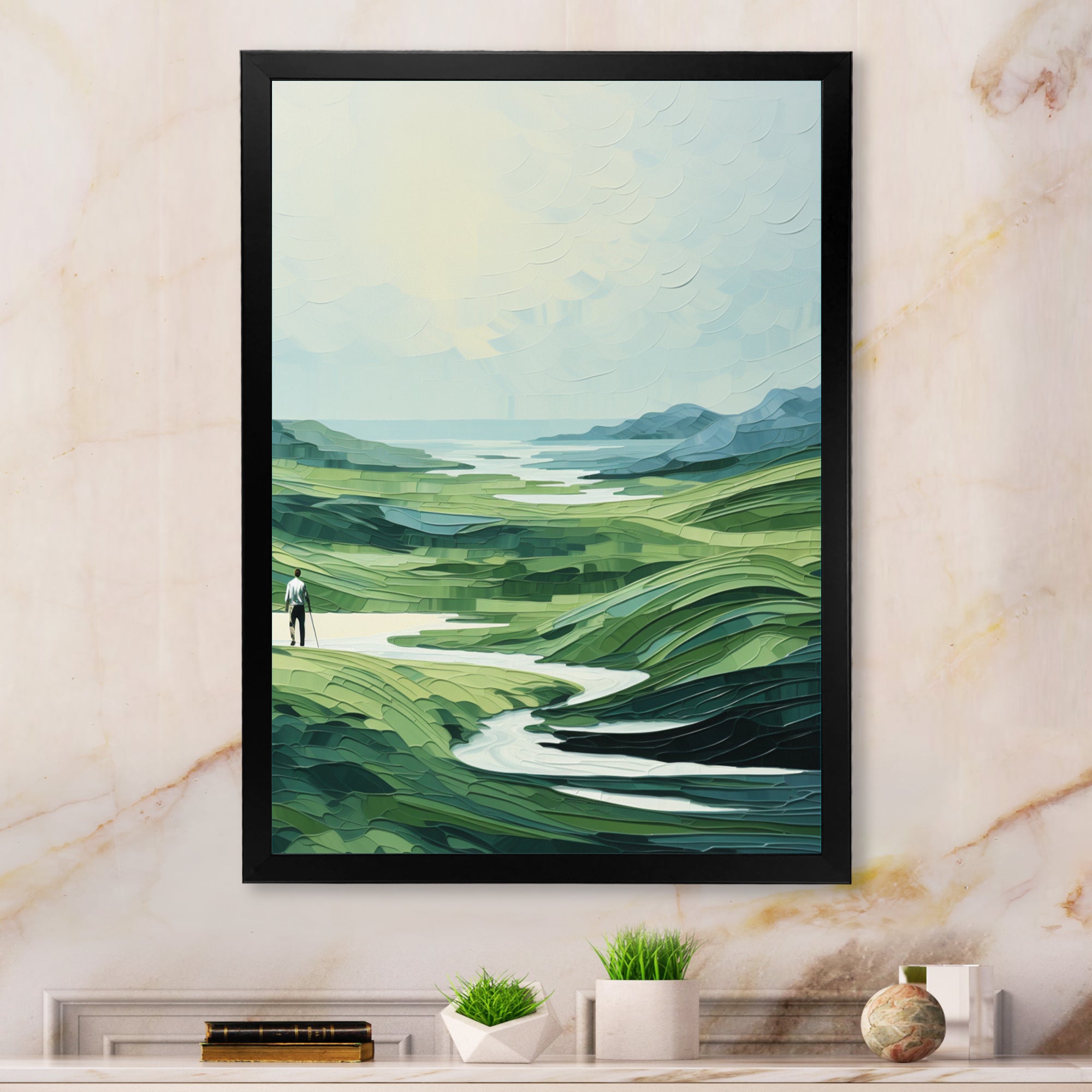 Golf Harmonious Drives - Golf Canvas Wall Art