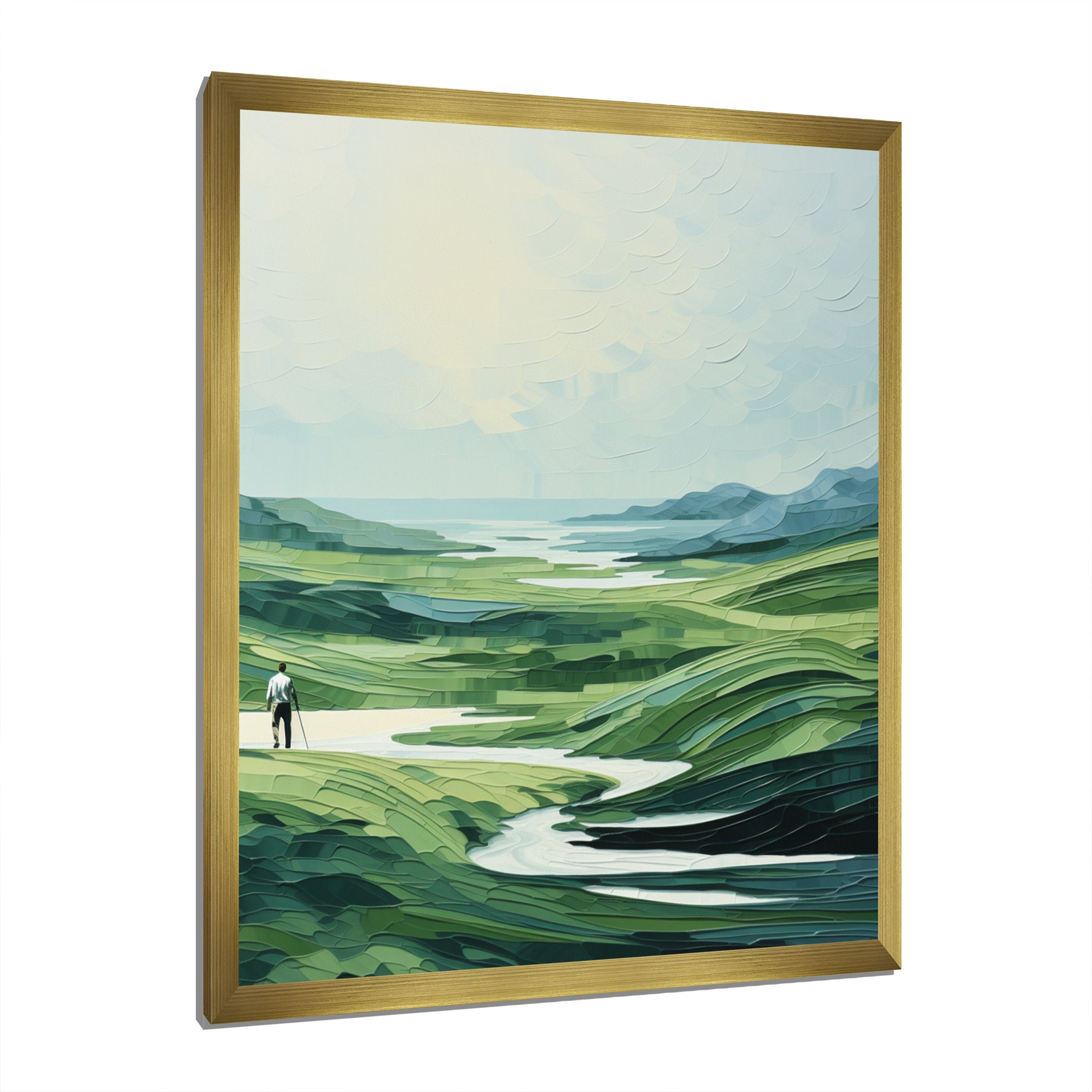 Golf Harmonious Drives - Golf Canvas Wall Art