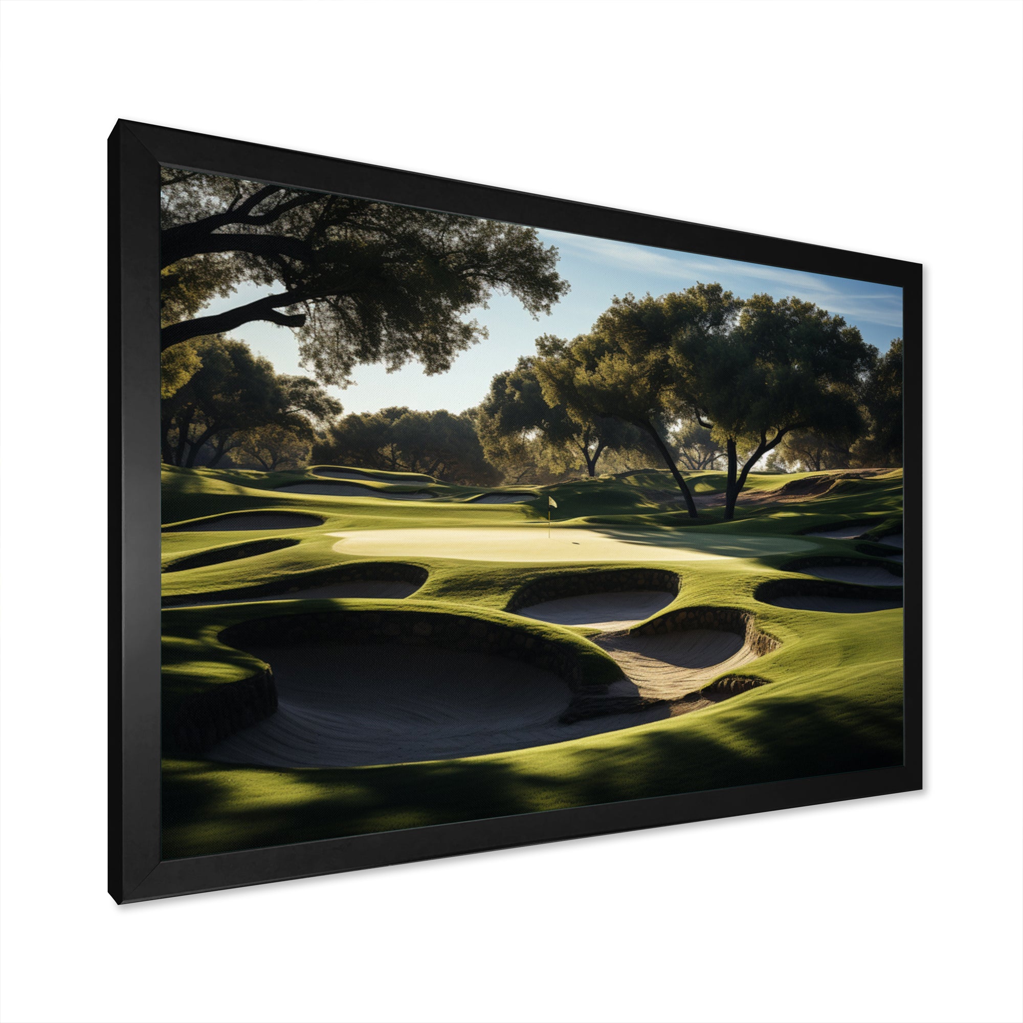 Golf Precision Putt I - Golf Canvas Wall Art