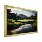 Golf Precision Filed - Golf Canvas Wall Art