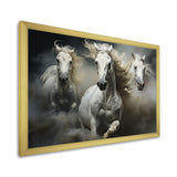 White Beige Horse Equine Harmony - Horse Wall Decor