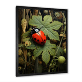 Ladybug Ladybugs Leisure - Red Ladybug Wall Art
