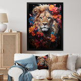 Lion Mystical Domain Fantasy - Lion Canvas Wall Art