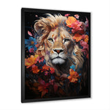 Lion Mystical Domain Fantasy - Lion Canvas Wall Art