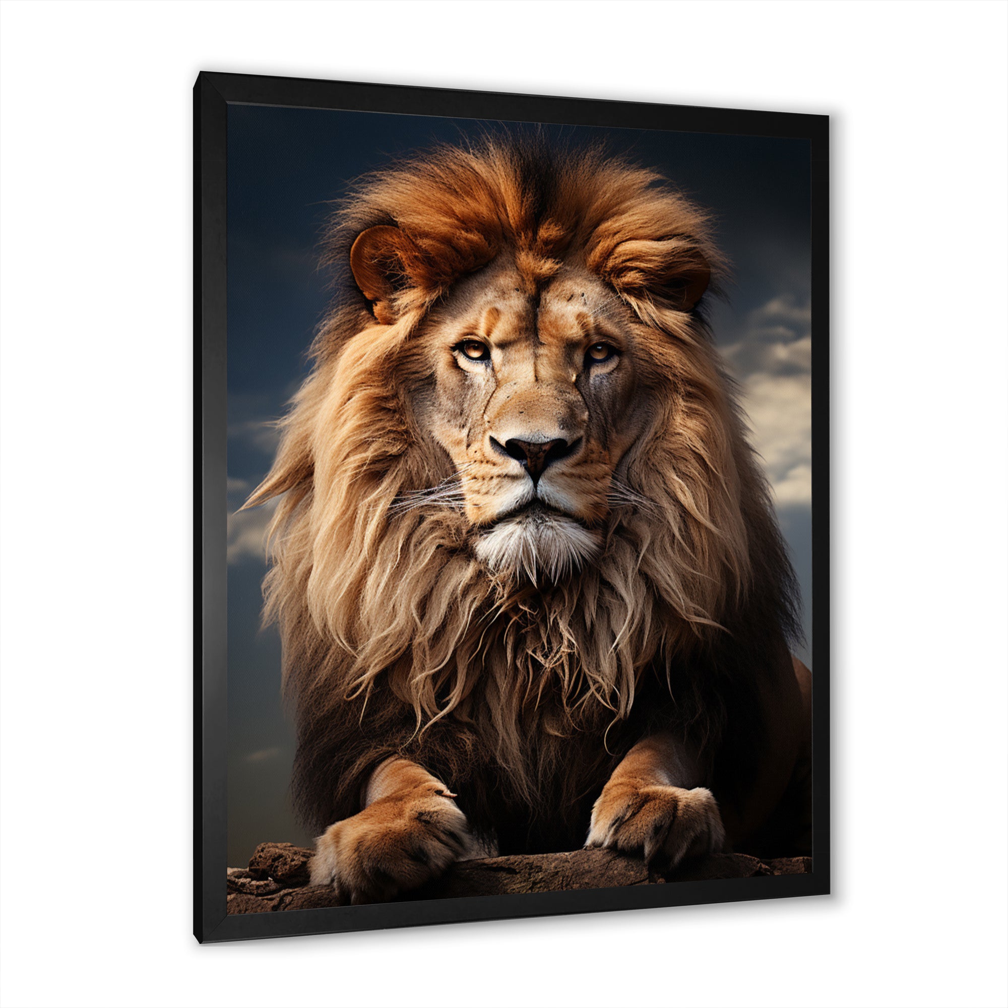 Lion Regal King - Lion Wall Art Prints