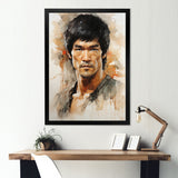 Martial Art Bruce Lee - Martial Arts Canvas Wall Art