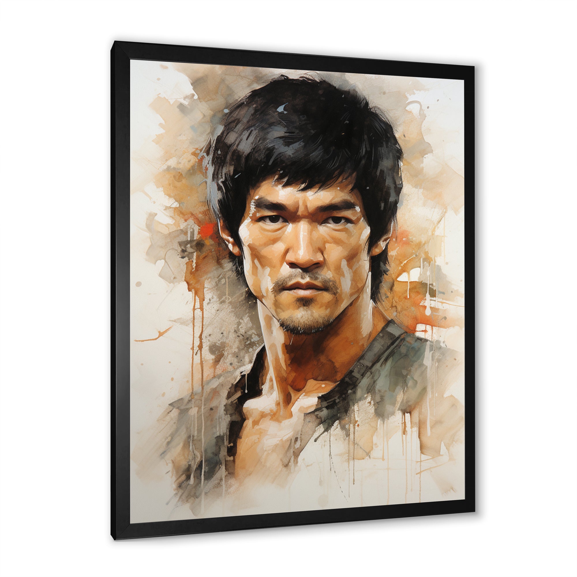 Martial Art Bruce Lee - Martial Arts Canvas Wall Art