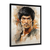 Martial Art Bruce Lee - Martial Arts Canvas Wall Art