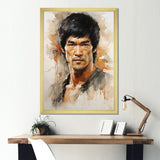 Martial Art Bruce Lee - Martial Arts Canvas Wall Art