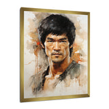 Martial Art Bruce Lee - Martial Arts Canvas Wall Art