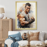 Martial Art Jean Claude Van - Martial Arts Canvas Wall Art