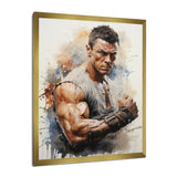 Martial Art Jean Claude Van - Martial Arts Canvas Wall Art