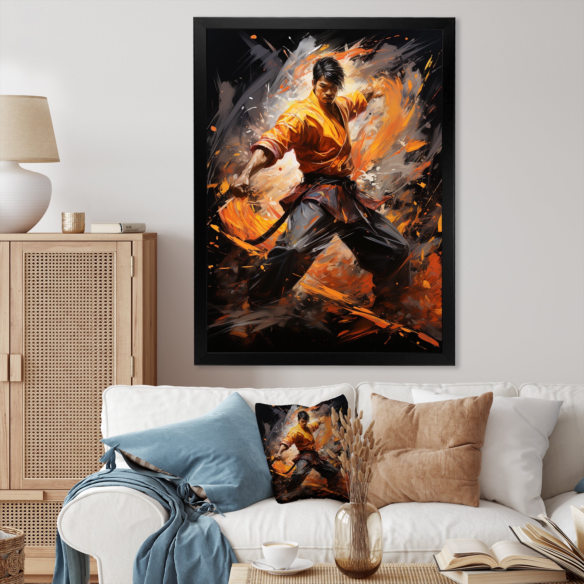 Martial Art Martial Fusion - Martial Arts Canvas Wall Art