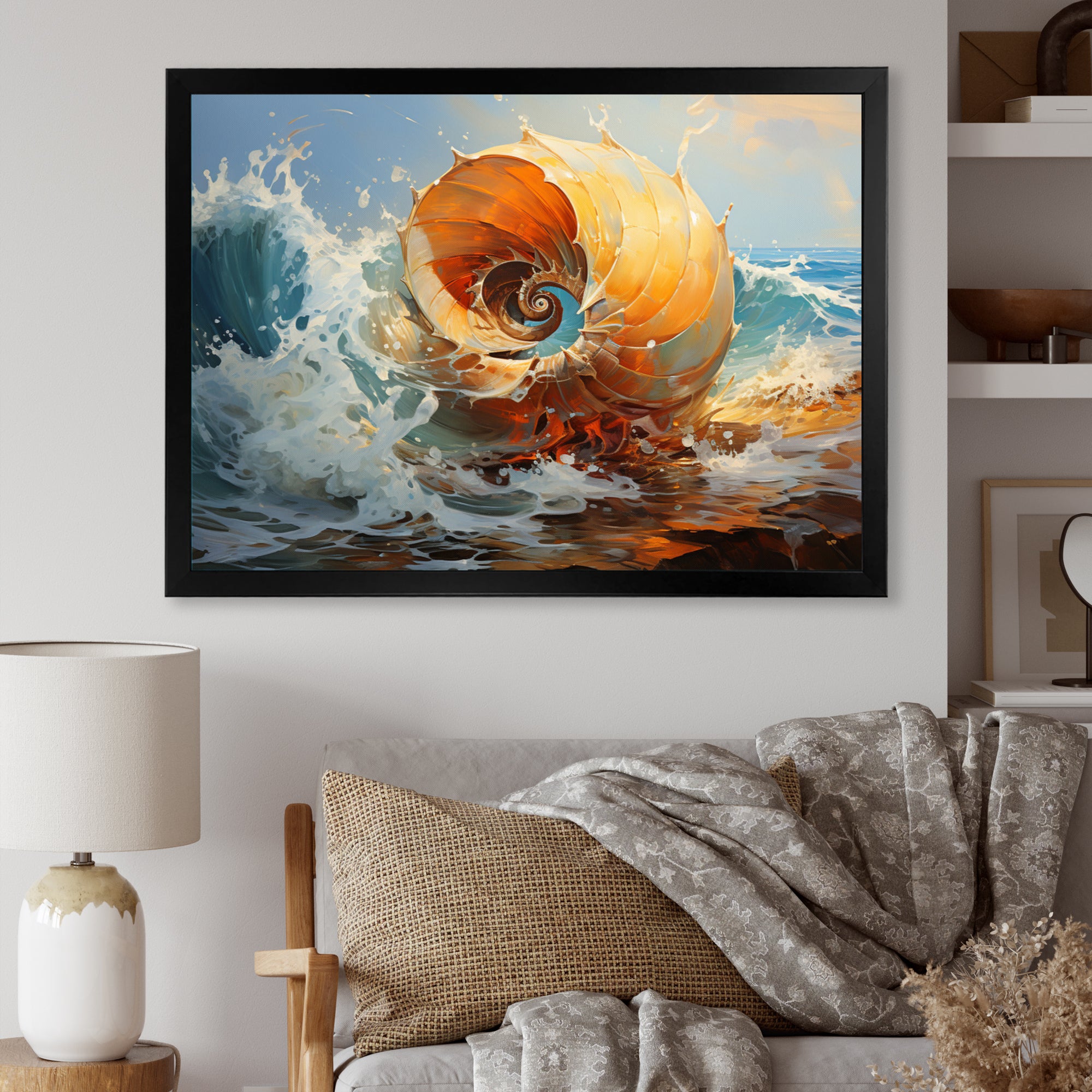 Nautilus Sheels Elegance - Nautilus Wall Decor